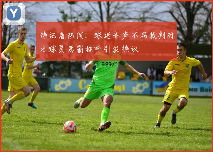 热记看热闹：球迷齐声不满裁判对方球员恶霸称呼引发热议